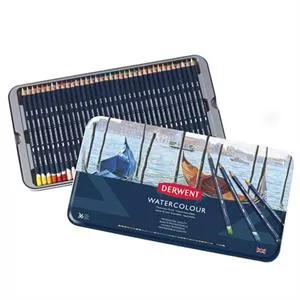 Derwent Watercolour 36 Pencil Tin